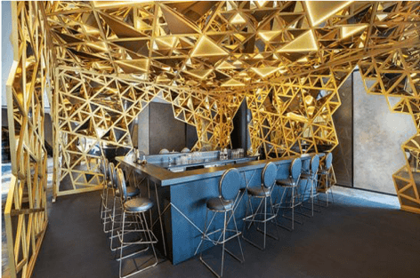 W Hotel- Palm Jumeirah, Dubai Decorative Wall & Ceiling